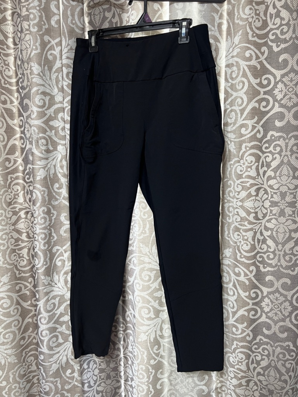 Avalanche Women's Black High-Waist Active Pants